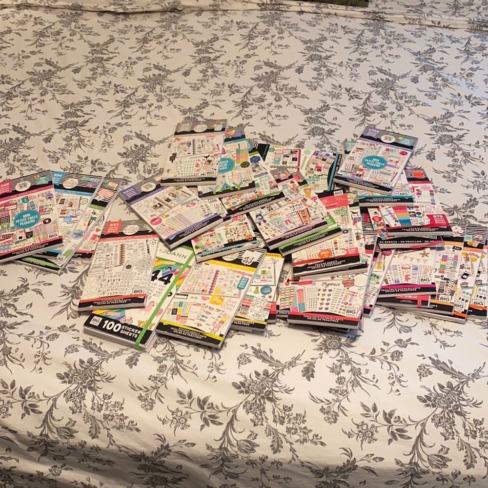Happy Planner sticker books (lot 6)